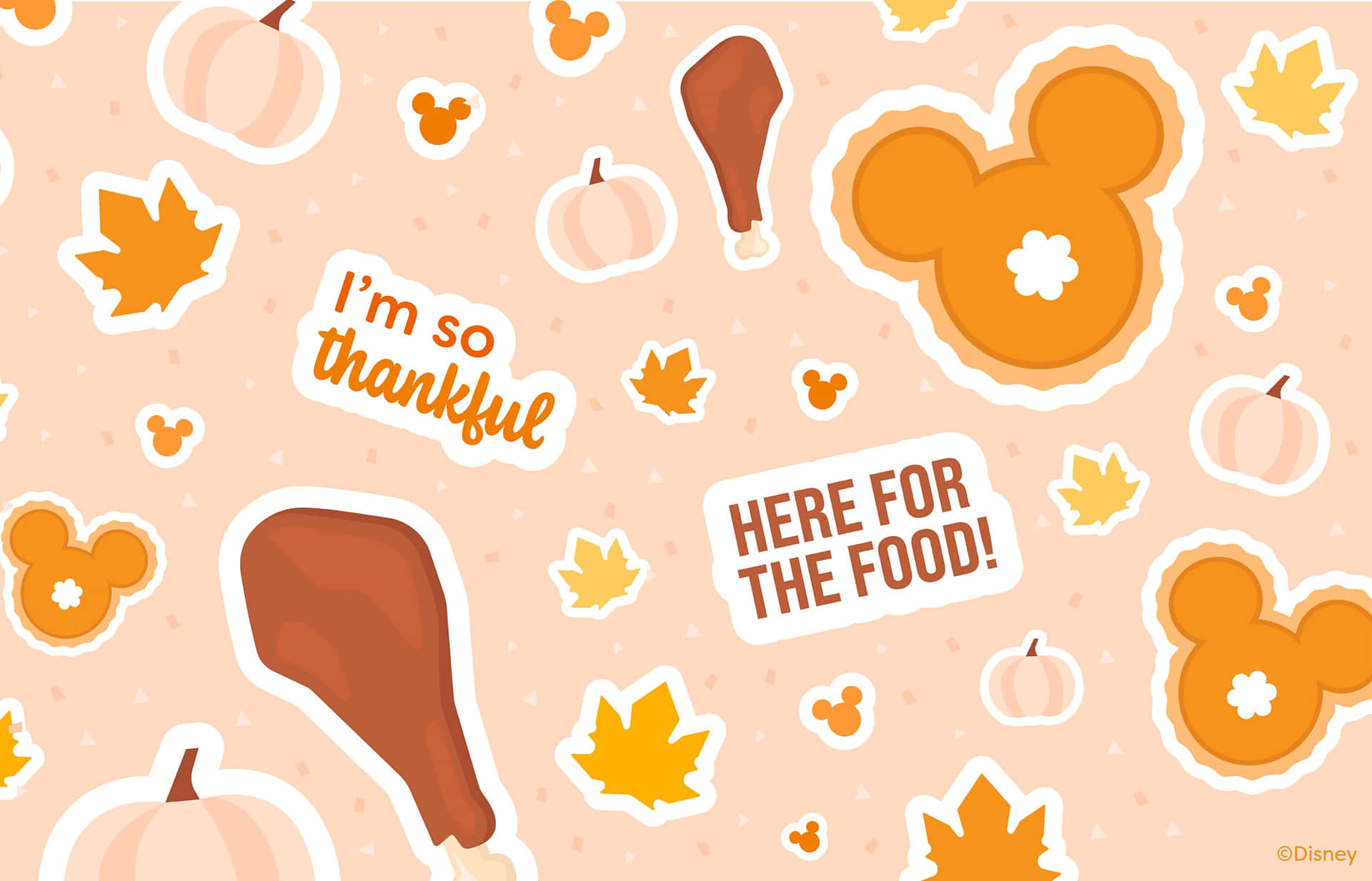Celebrate the bounty of the season: Happy Thanksgiving Desktop Wallpaper