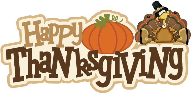Happy Thanksgiving Turkeyand Pumpkin Graphic PNG