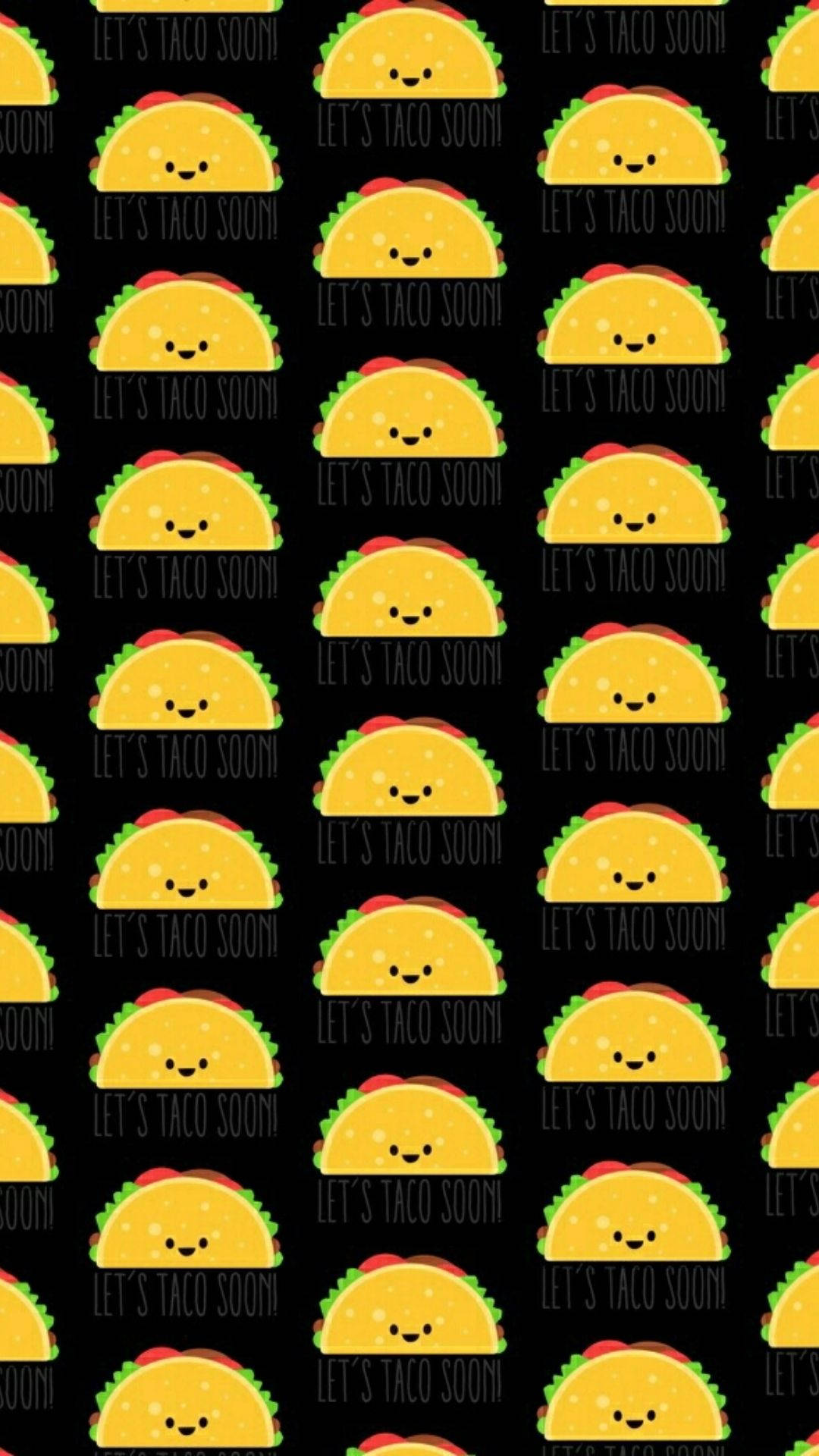 Happy Tiny Tacos Wallpaper