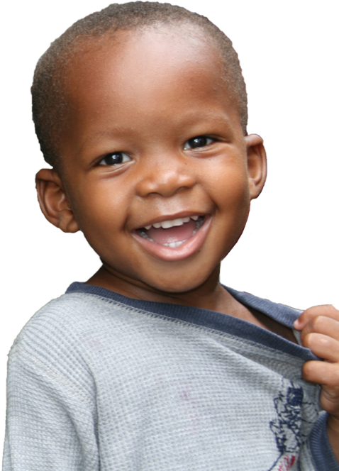 Happy Toddler Smiling Portrait PNG