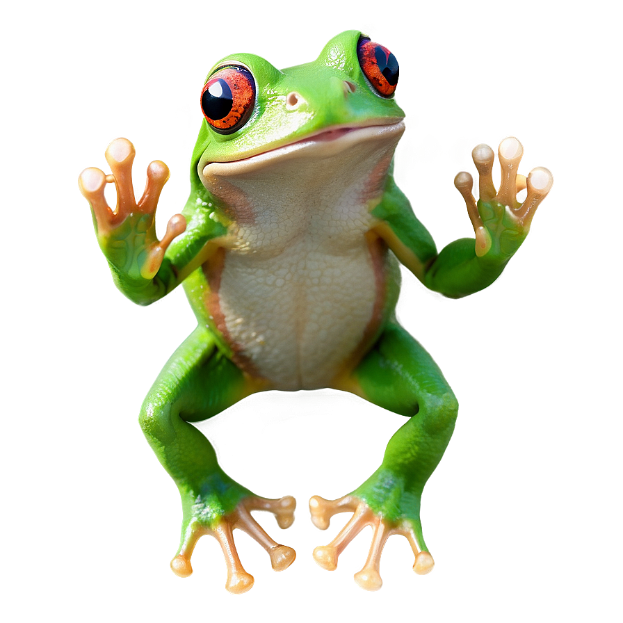 Happy Tree Frog Png 21 PNG