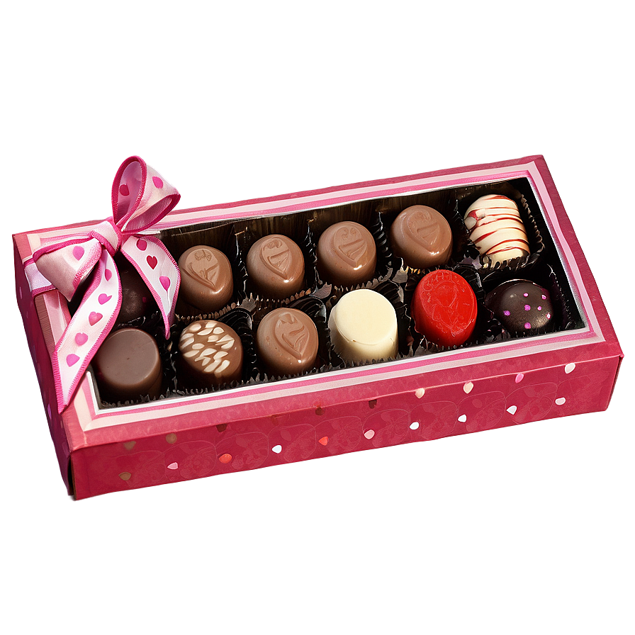 Happy Valentine's Day Chocolate Box Png 53 PNG