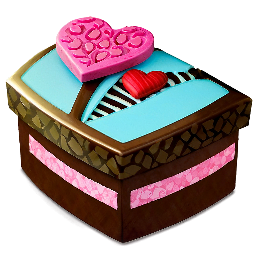 Happy Valentine's Day Chocolate Box Png 90 PNG