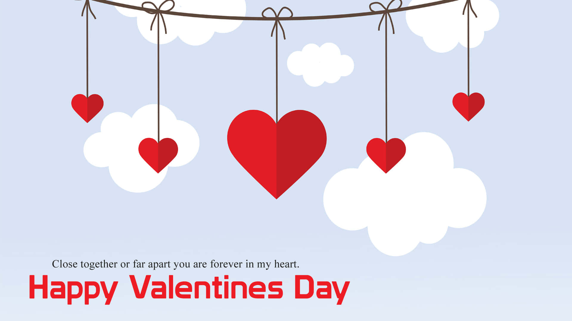 Glade Valentinsdag billeder boblende over dit skrivebord