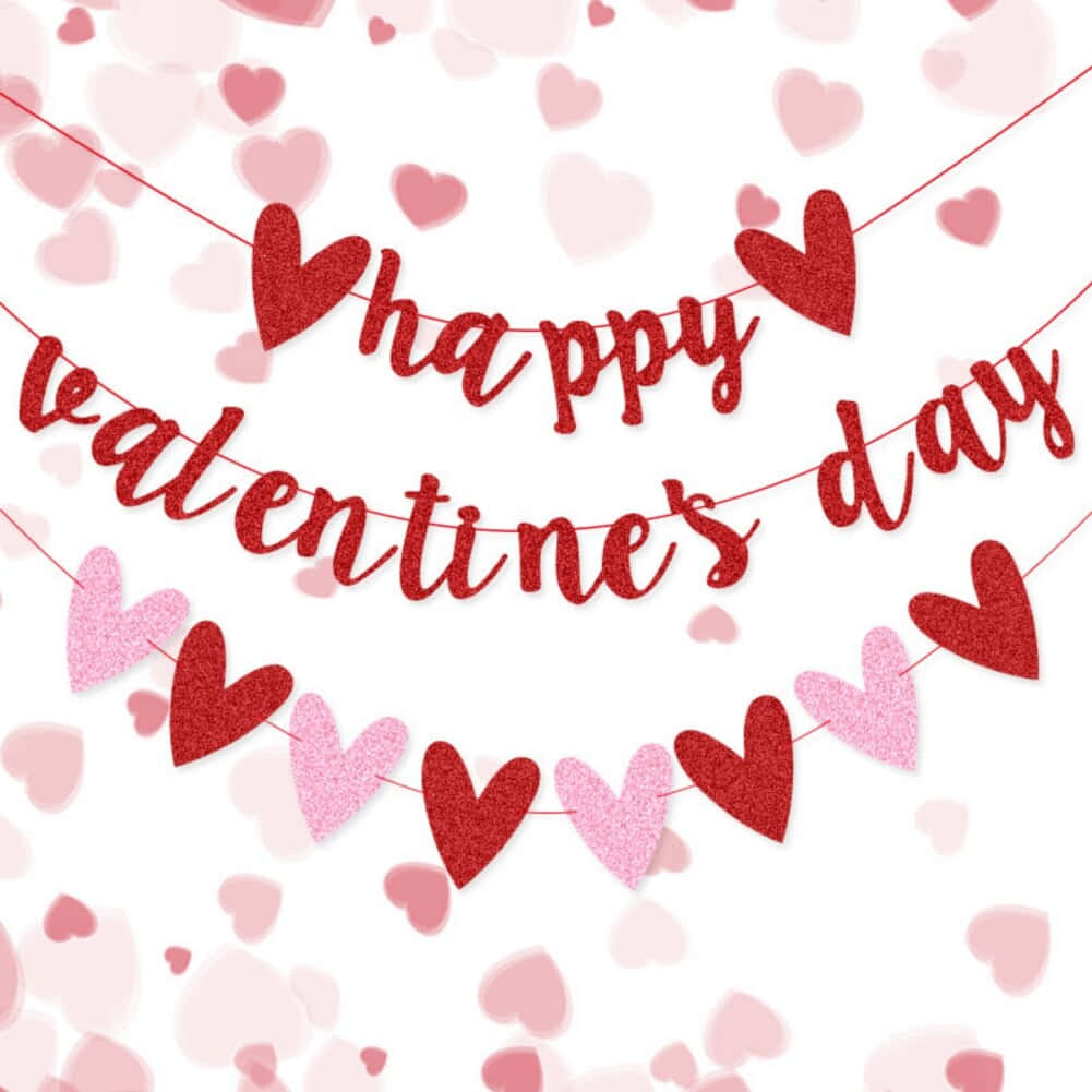Romantic Happy Valentines Day Background