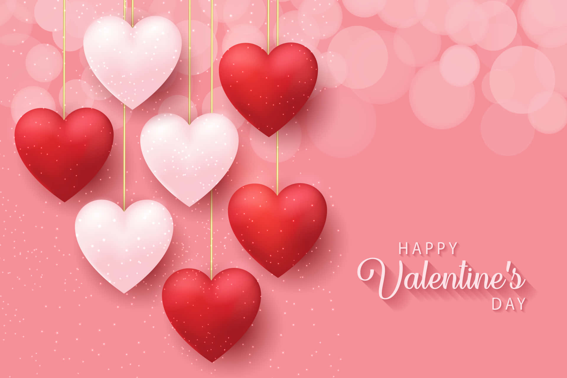 Romantic Happy Valentine's Day Background