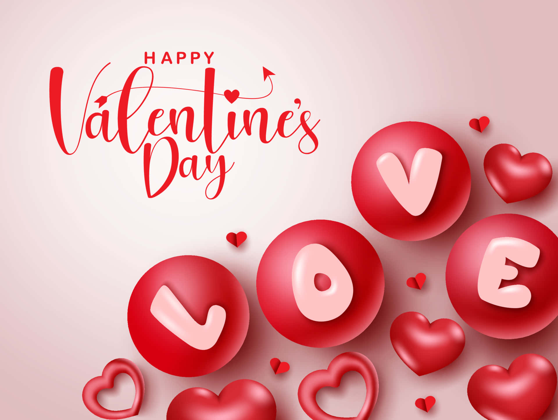 Celebrate Love with a Romantic Happy Valentines Day Background