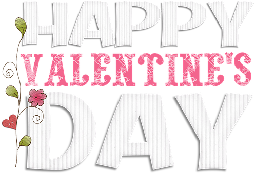 Happy Valentines Day Graphic PNG