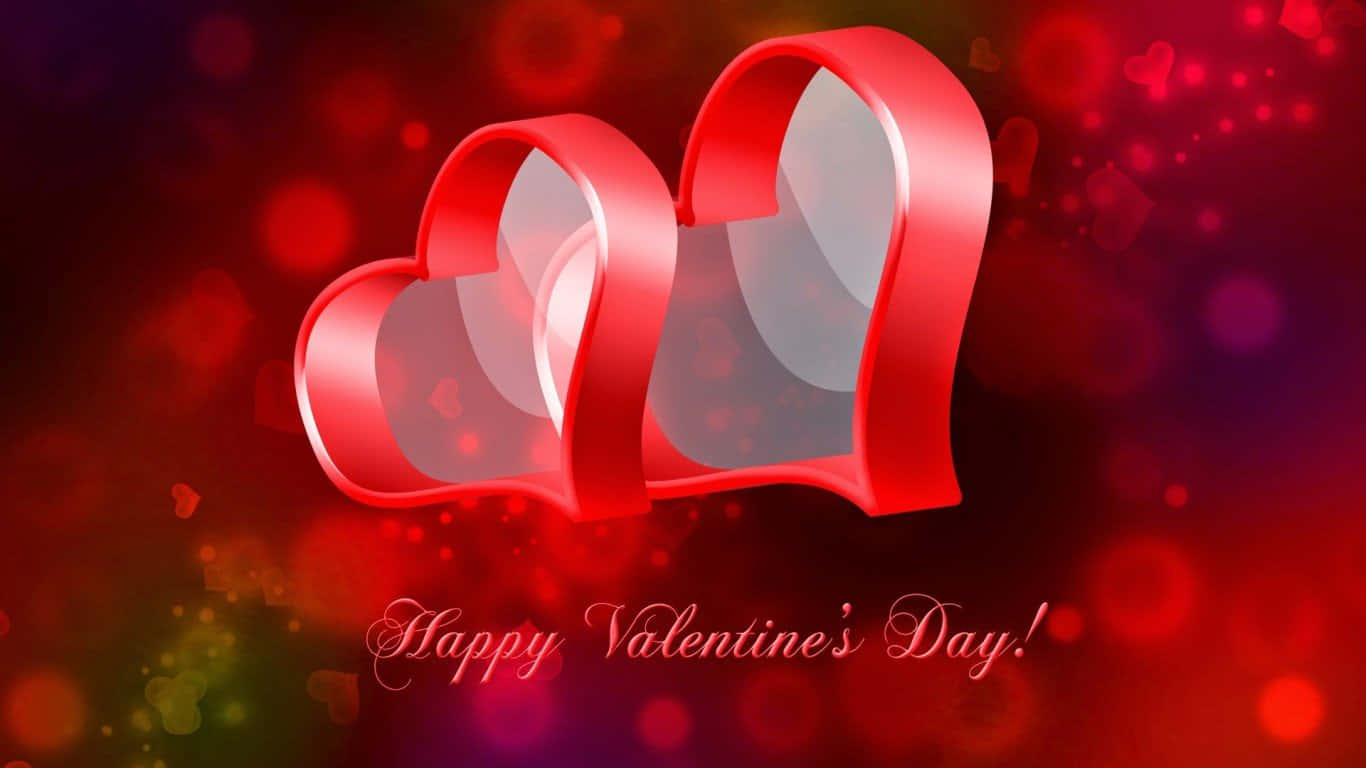 Visdin Kærlighed Med En Hjerteformet Gestus Af Taknemmelighed På Denne Glade Valentinsdag!