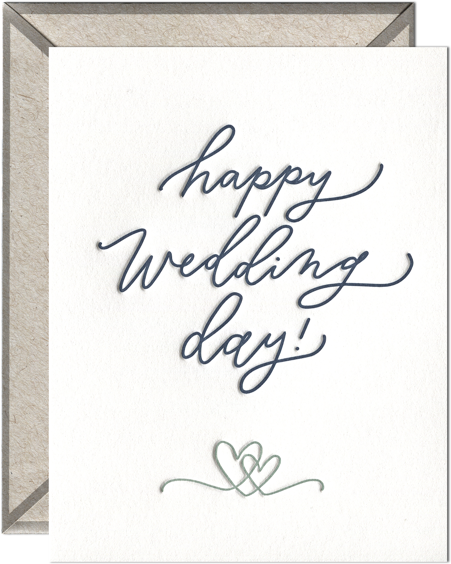 Happy Wedding Day Card PNG