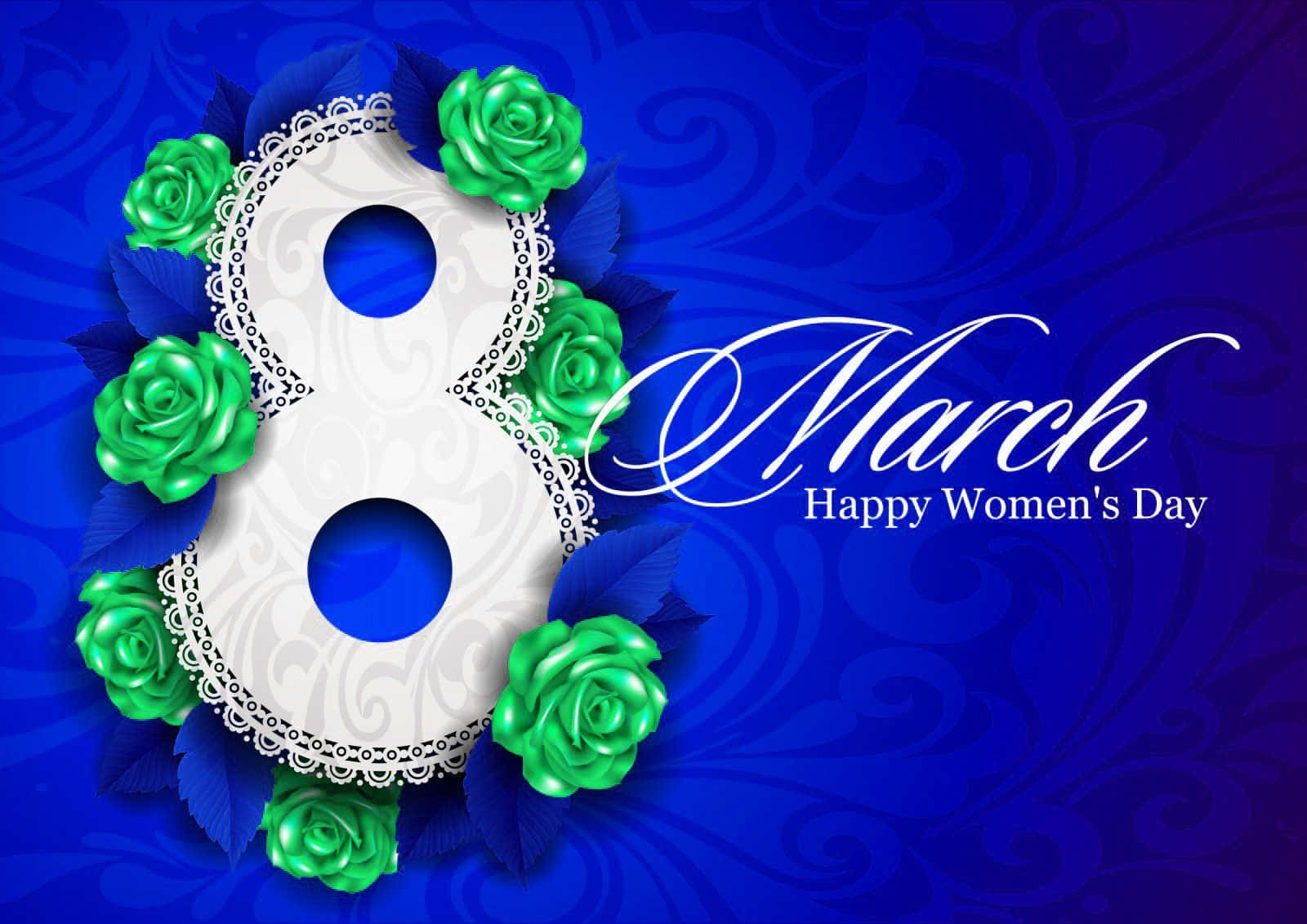 Happy Womens Day Eighth Month Wallpaper