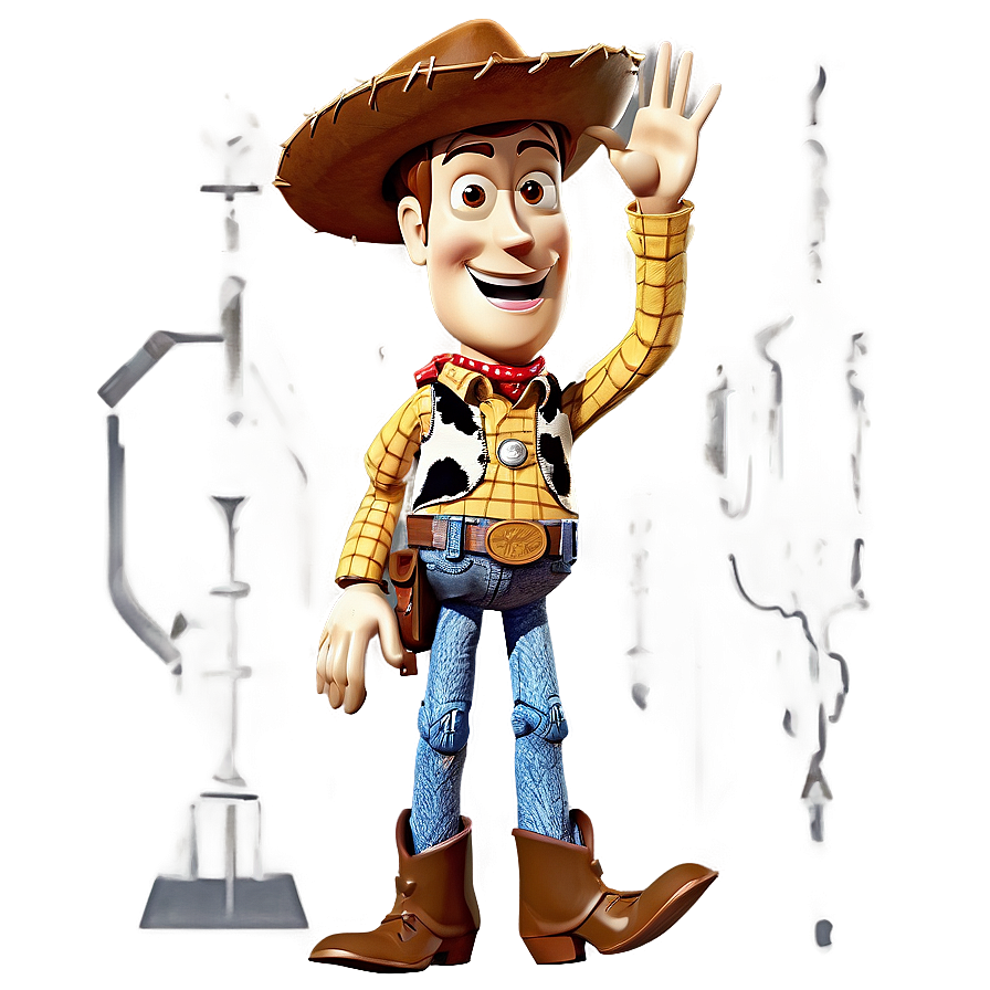 Download Happy Woody Character Png Wbi | Wallpapers.com