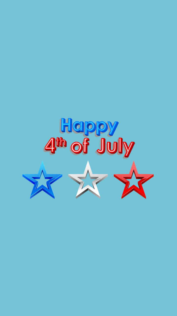 Happy4thof July Celebration Graphic Wallpaper