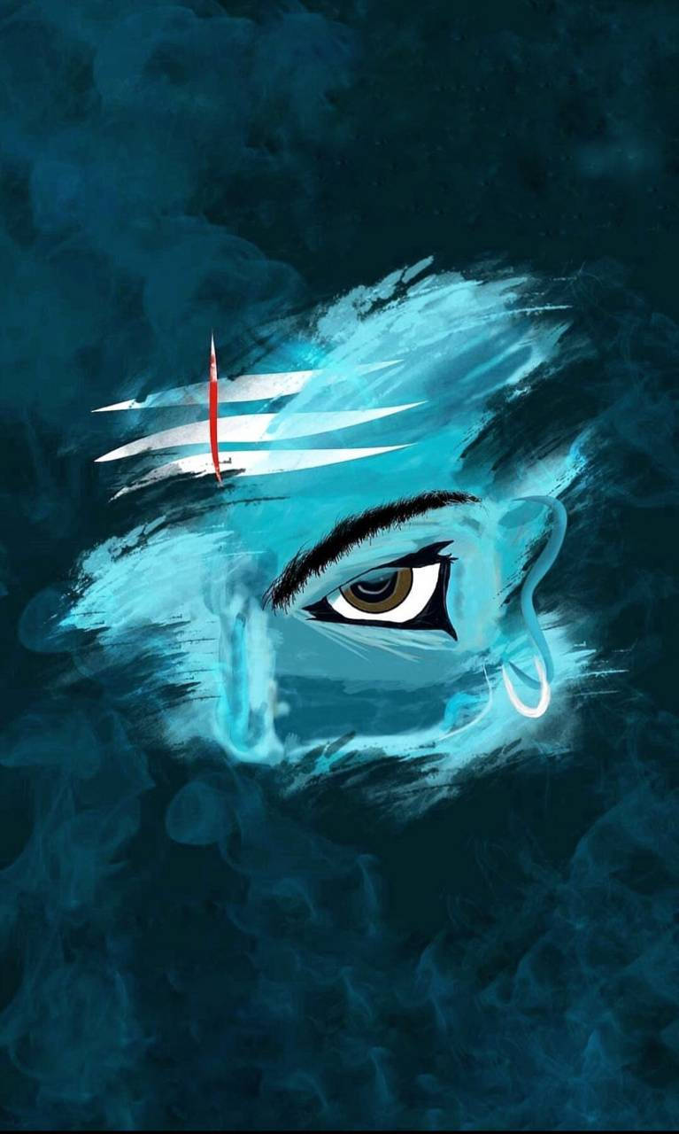 Har Har Mahadev Shiva Eye Wallpaper