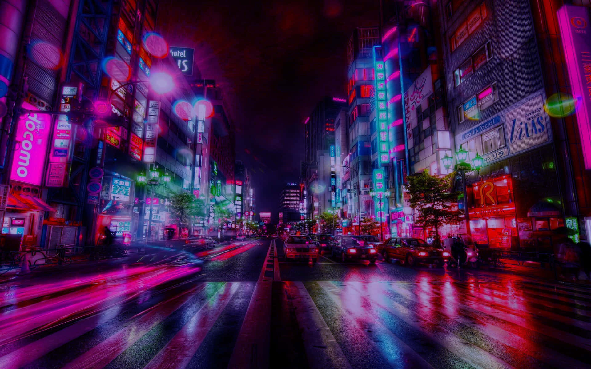 Hazun Viaje Al Distrito De Harajuku En Tokio Fondo de pantalla