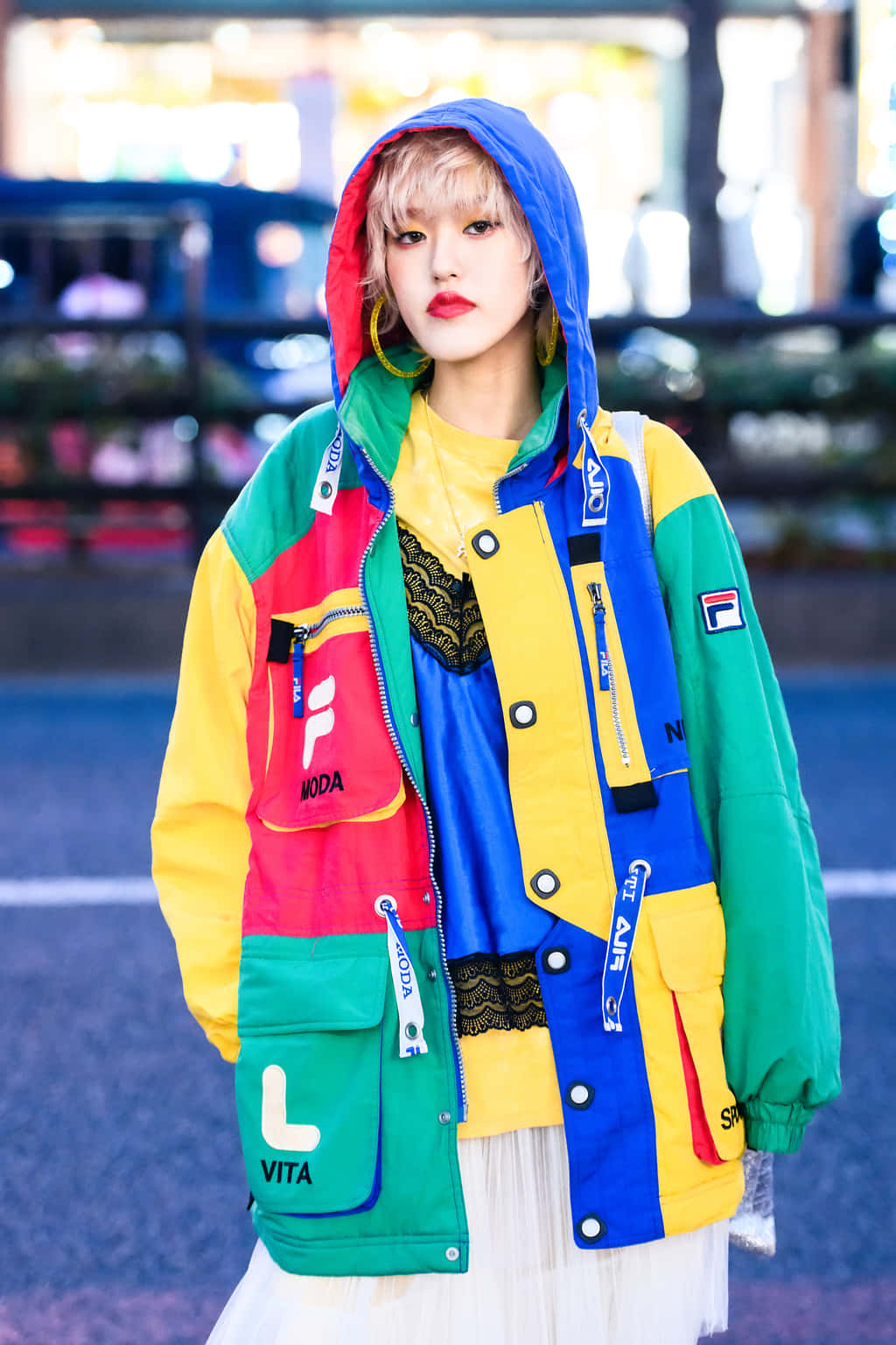 Vibrant Harajuku Street Style Wallpaper