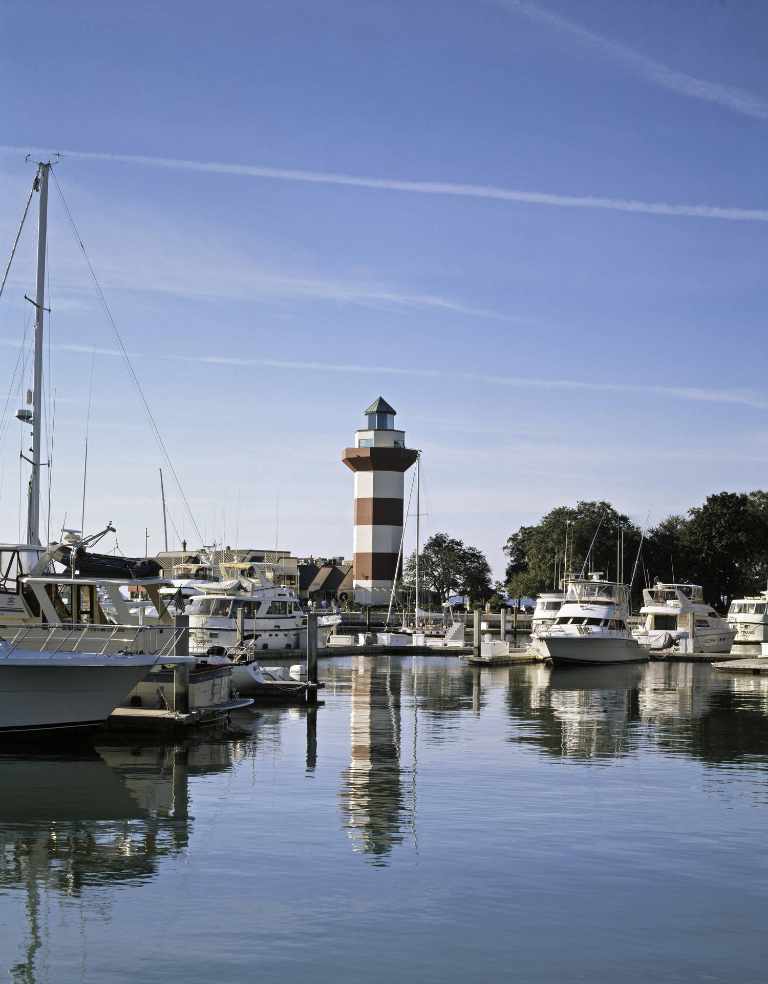 Harbourtown Leuchtturm South Carolina Wallpaper