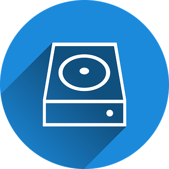 Hard Drive Icon Graphic PNG