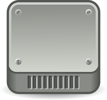 Hard Drive Icon Graphic PNG