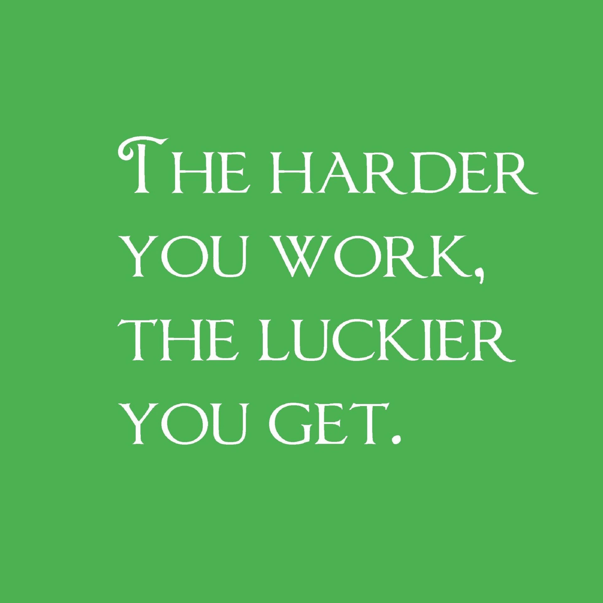 Hard Work Motivational Quote Wallpaper