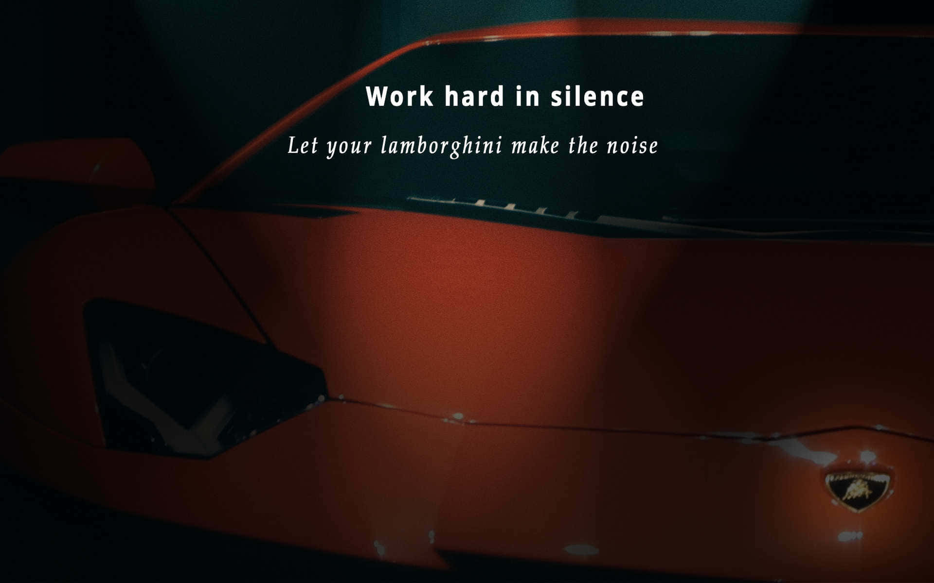 Hard Work In Silence Picture