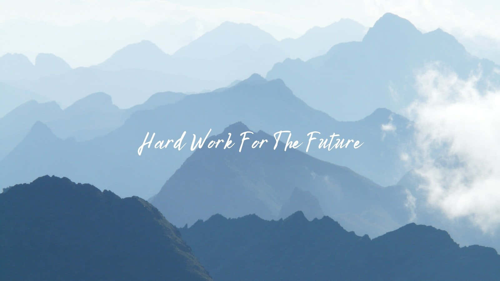 Bildmit Zitat Über Harte Arbeit Für Die Zukunft