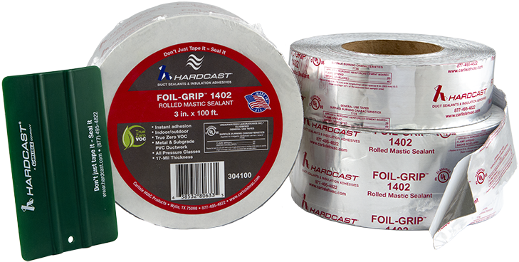 Hardcast Foil Grip Mastic Sealant Tape PNG