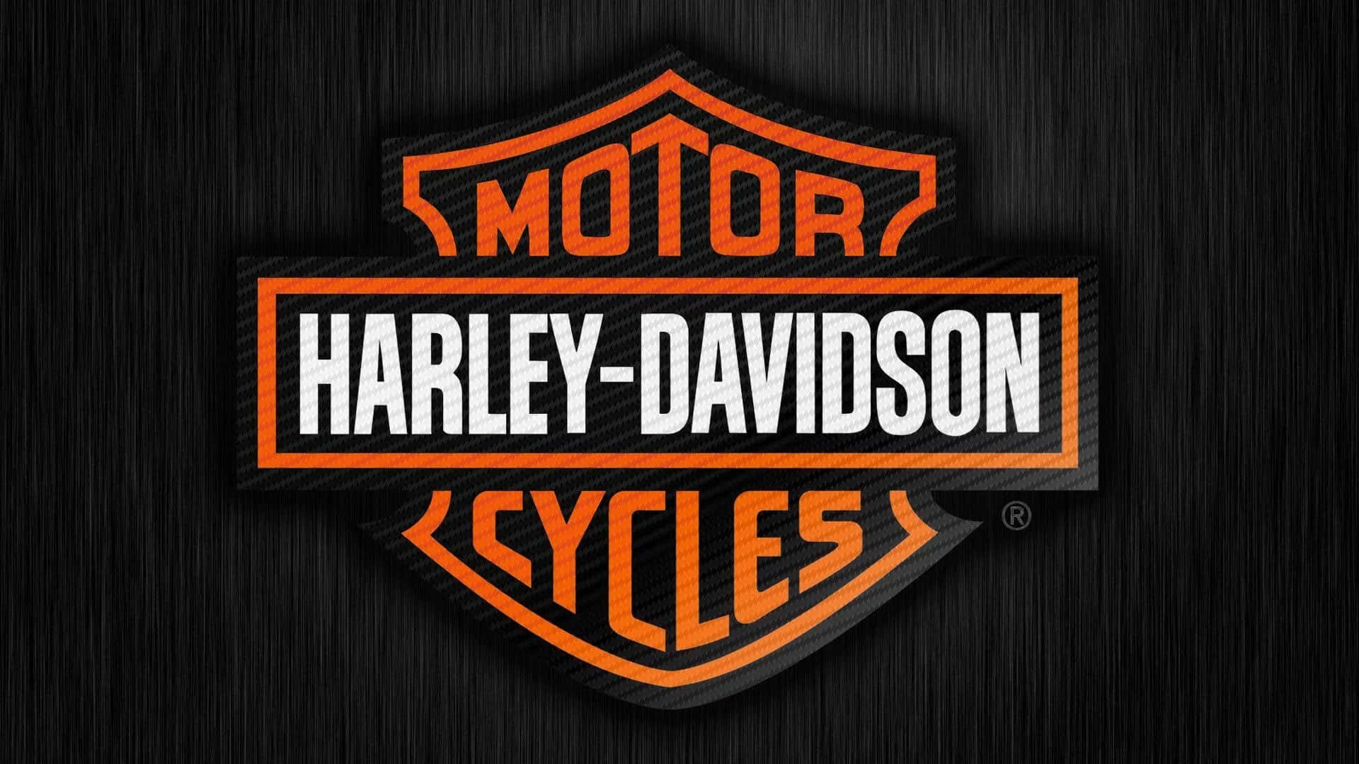 Harleydavidson Motorcykel-emblem Baggrund.