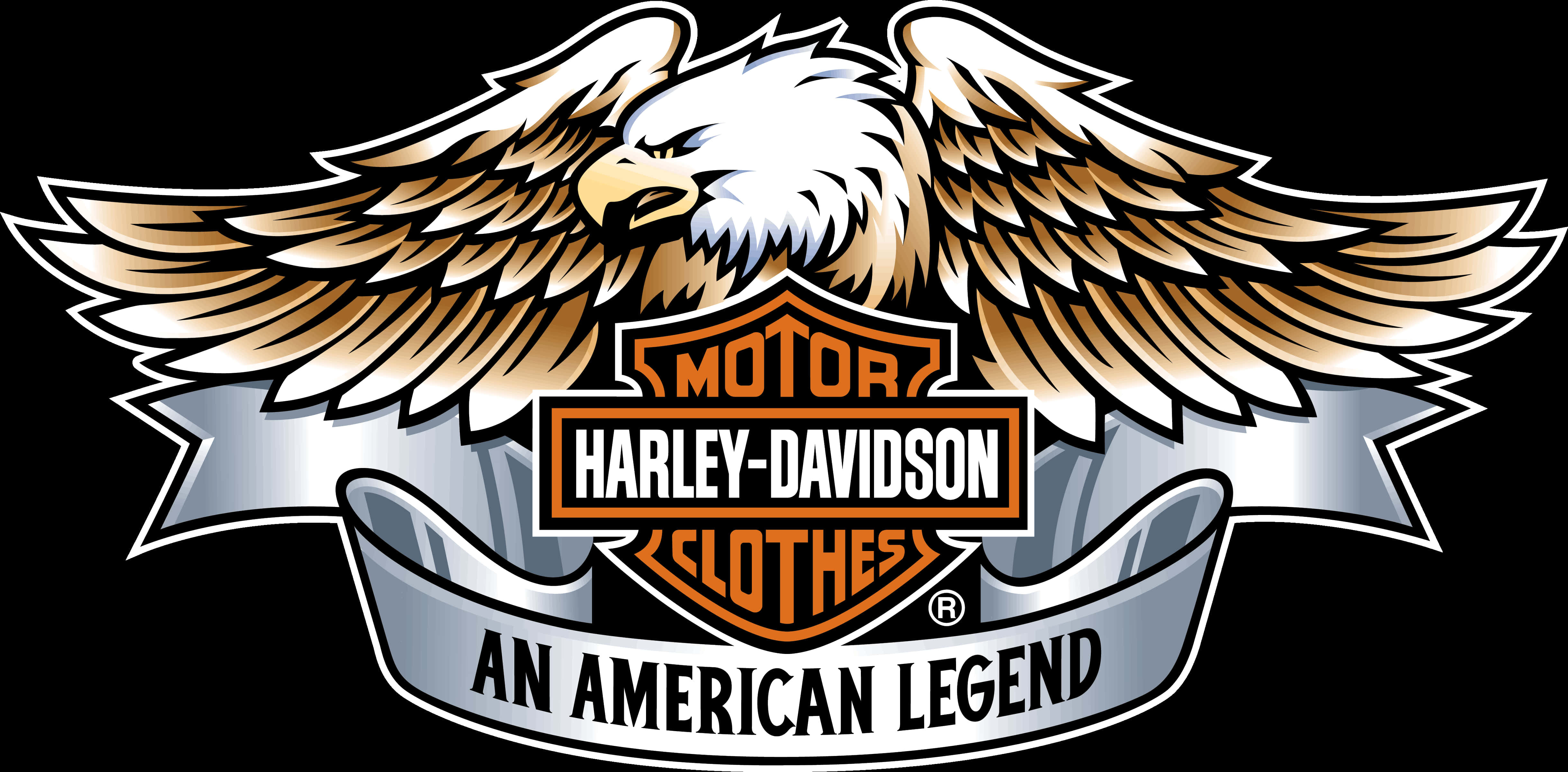 Harley Davidson Eagle Logo PNG