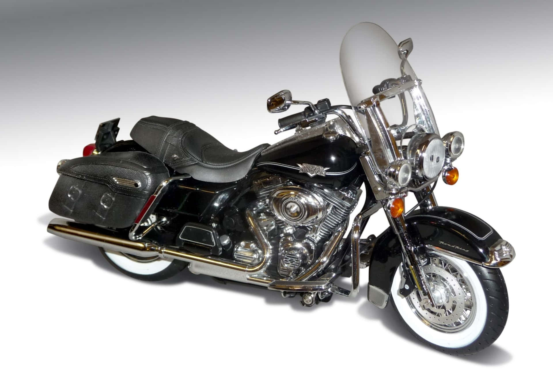 Glat og kraftfuld - Harley Davidson HD-skrivebordstemaer Wallpaper