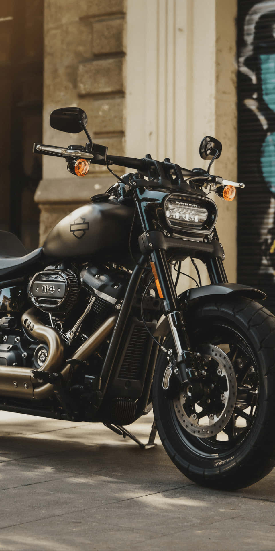 Oplev spændingen ved at eje et Harley Davidson HD-tapet. Wallpaper