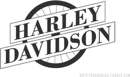 Harley Davidson Logo Design PNG