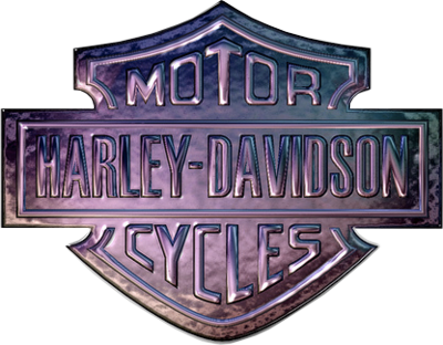 Harley Davidson Logo Metallic PNG