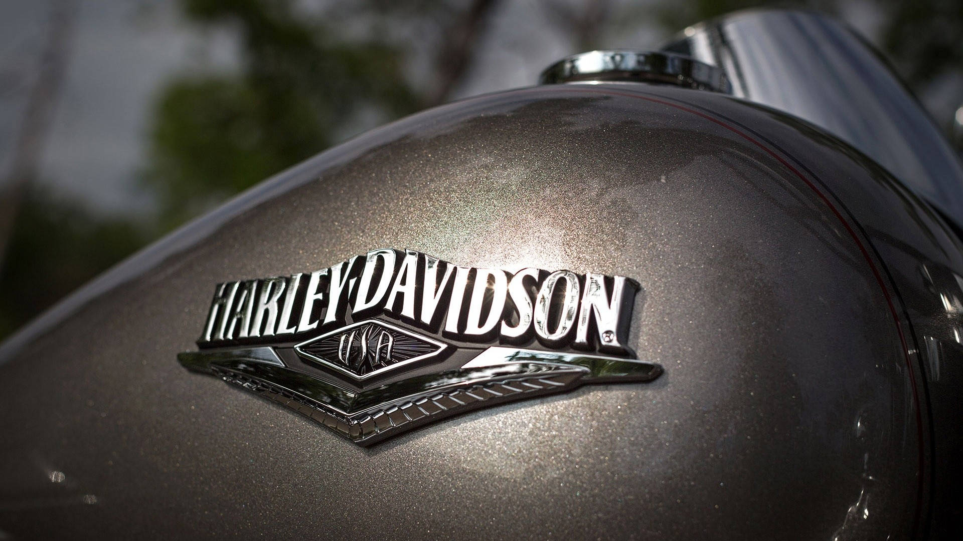 Harley Davidson Logo Motorbike Wallpaper