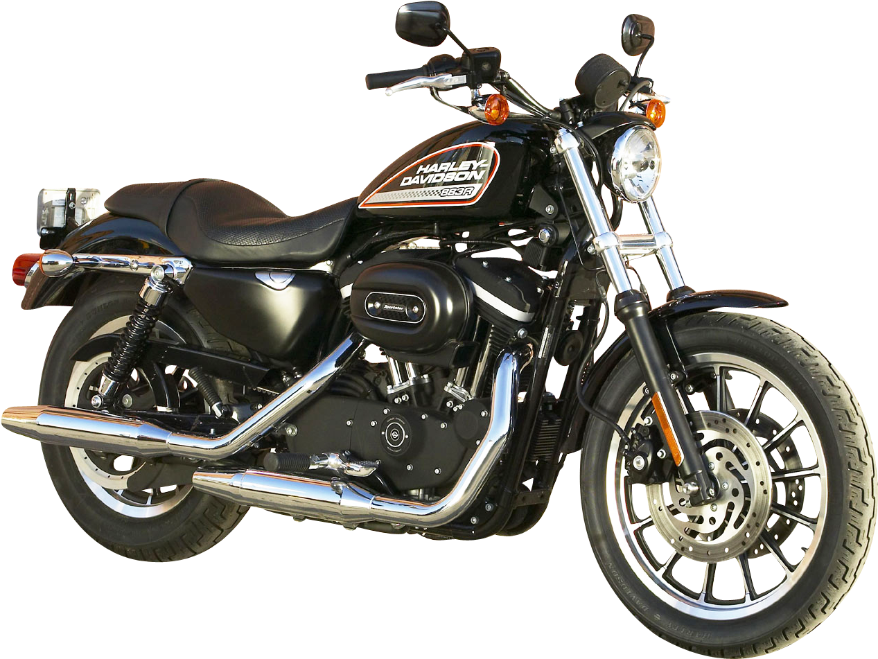 Harley Davidson Motorcycle Profile PNG