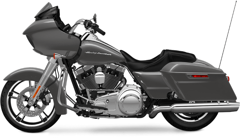 Harley Davidson Motorcycle Profile View PNG