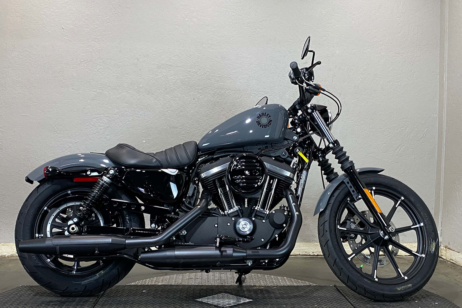 Enjoy the feeling of freedom on a sleek Harley Davidson motorcycle