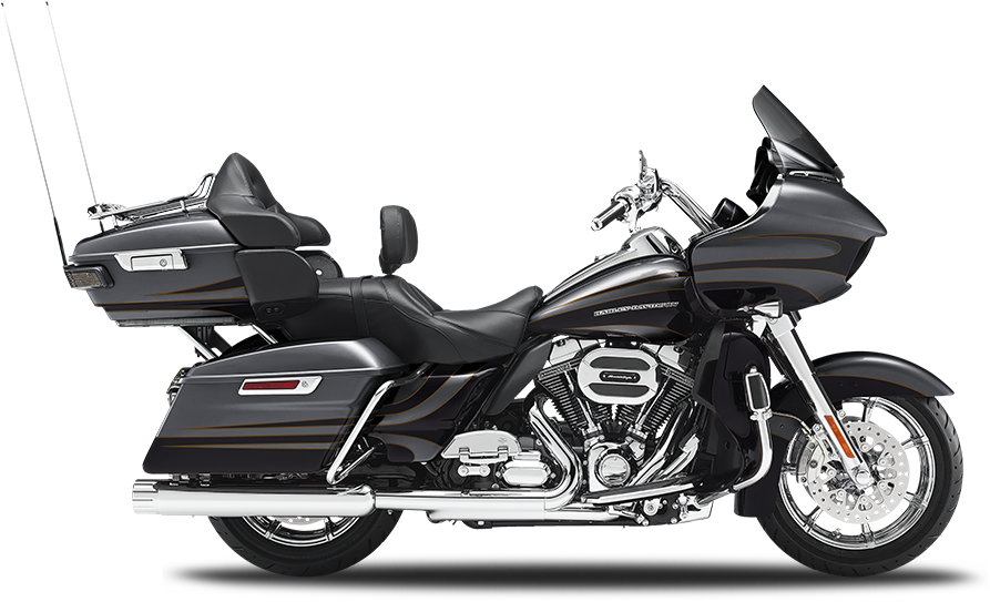 Harley Davidson Touring Motorcycle PNG