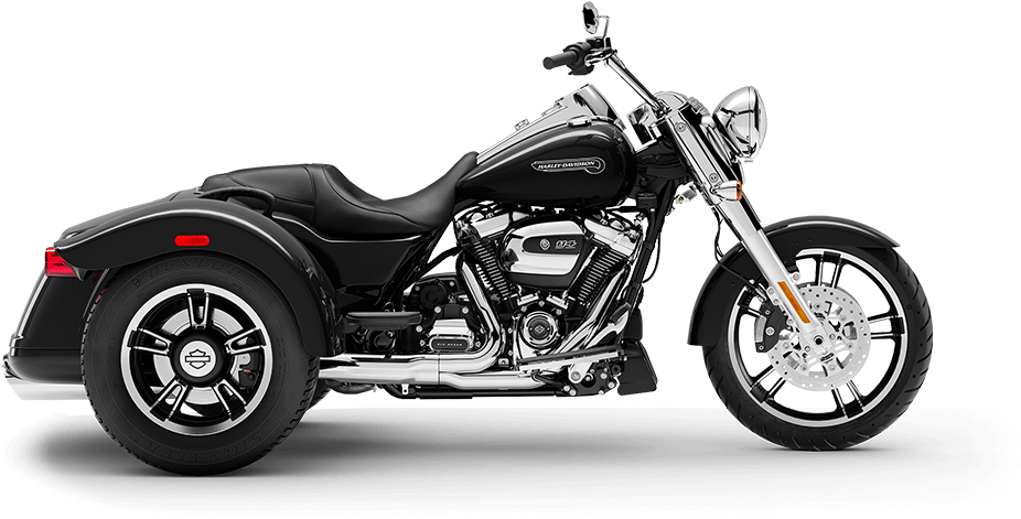 Harley Davidson Trike Motorcycle PNG