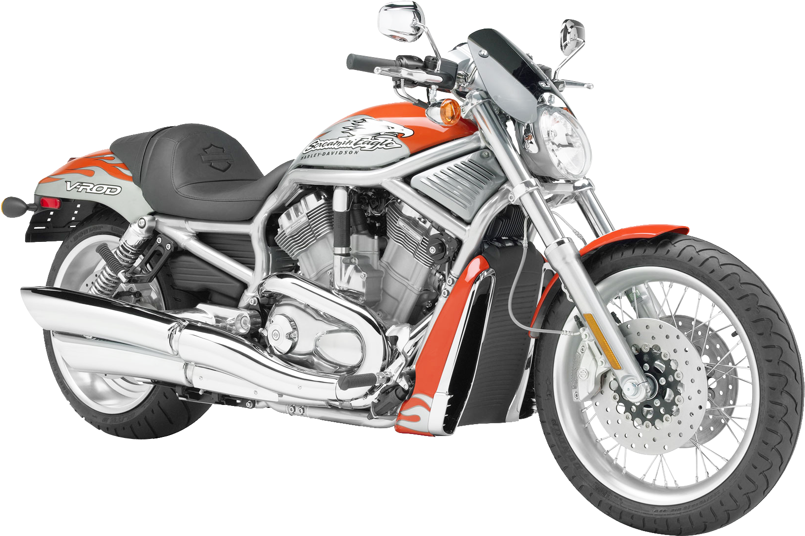 Harley Davidson V Rod Motorcycle PNG