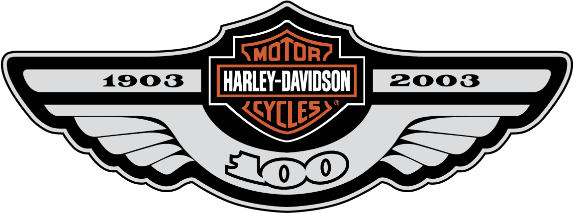 Harley Davidson100th Anniversary Logo PNG