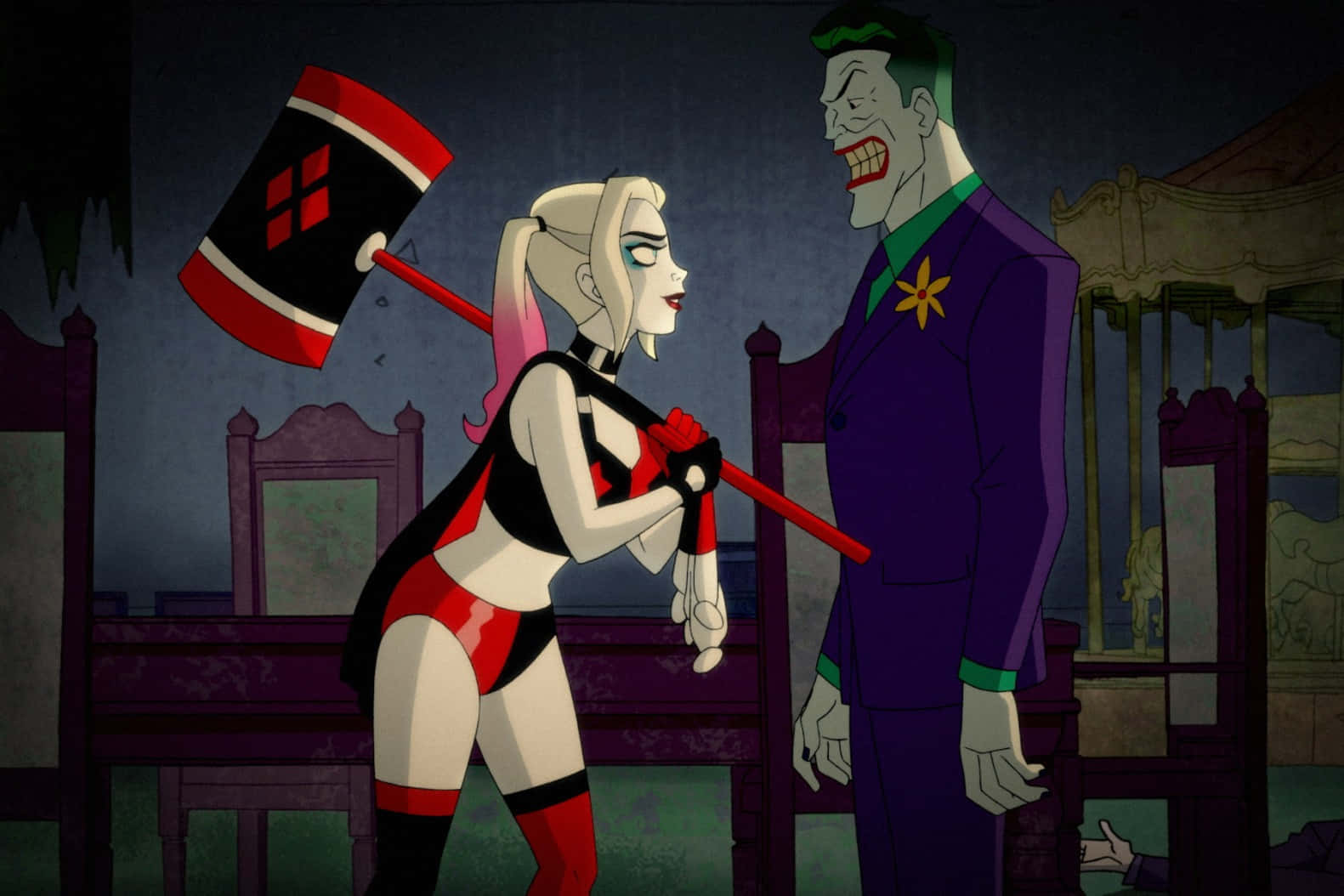 Harley Quinn and Joker - Partners in Crime Wallpaper