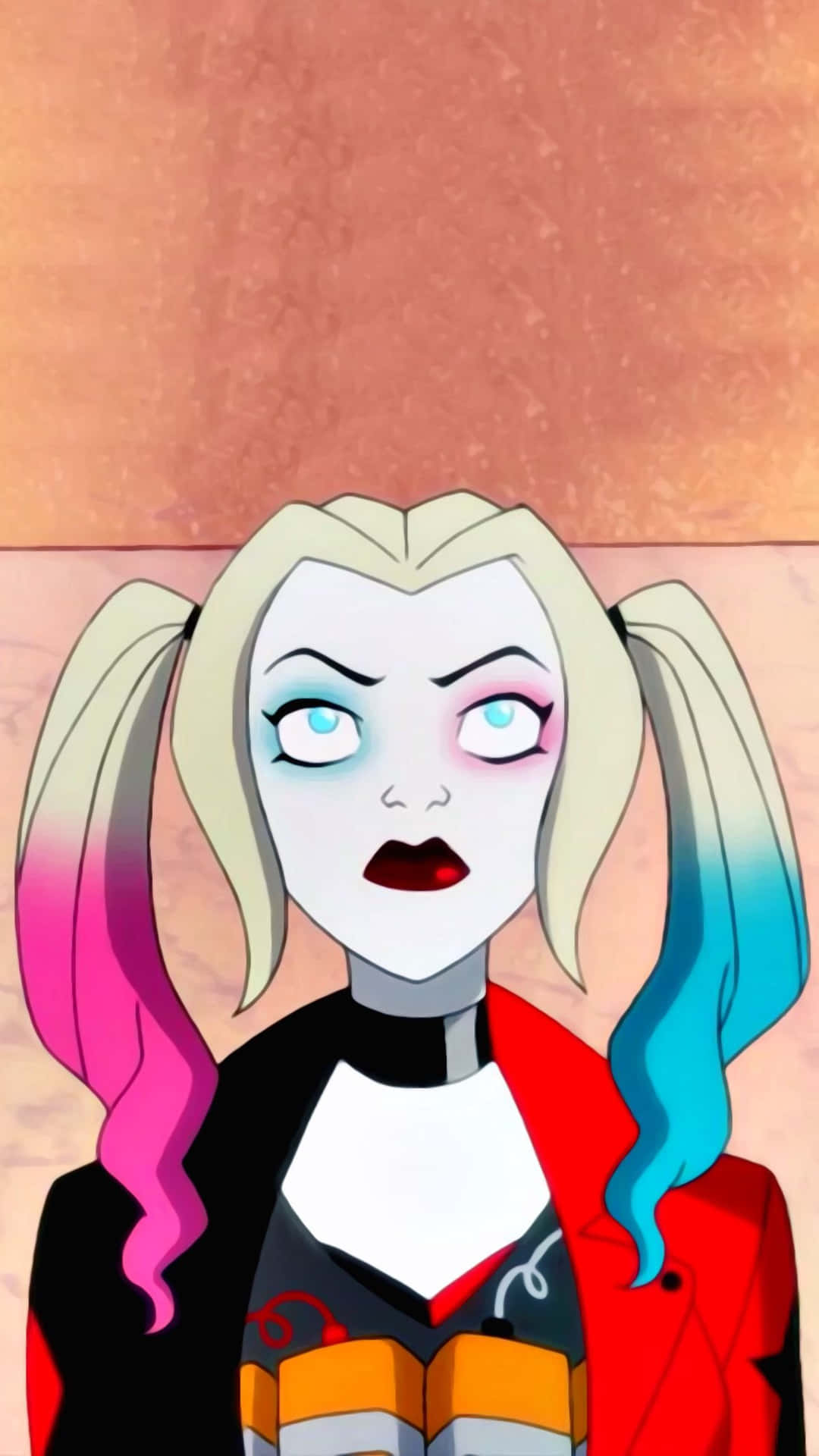 Harley Quinn Anime Serie Poster Achtergrond