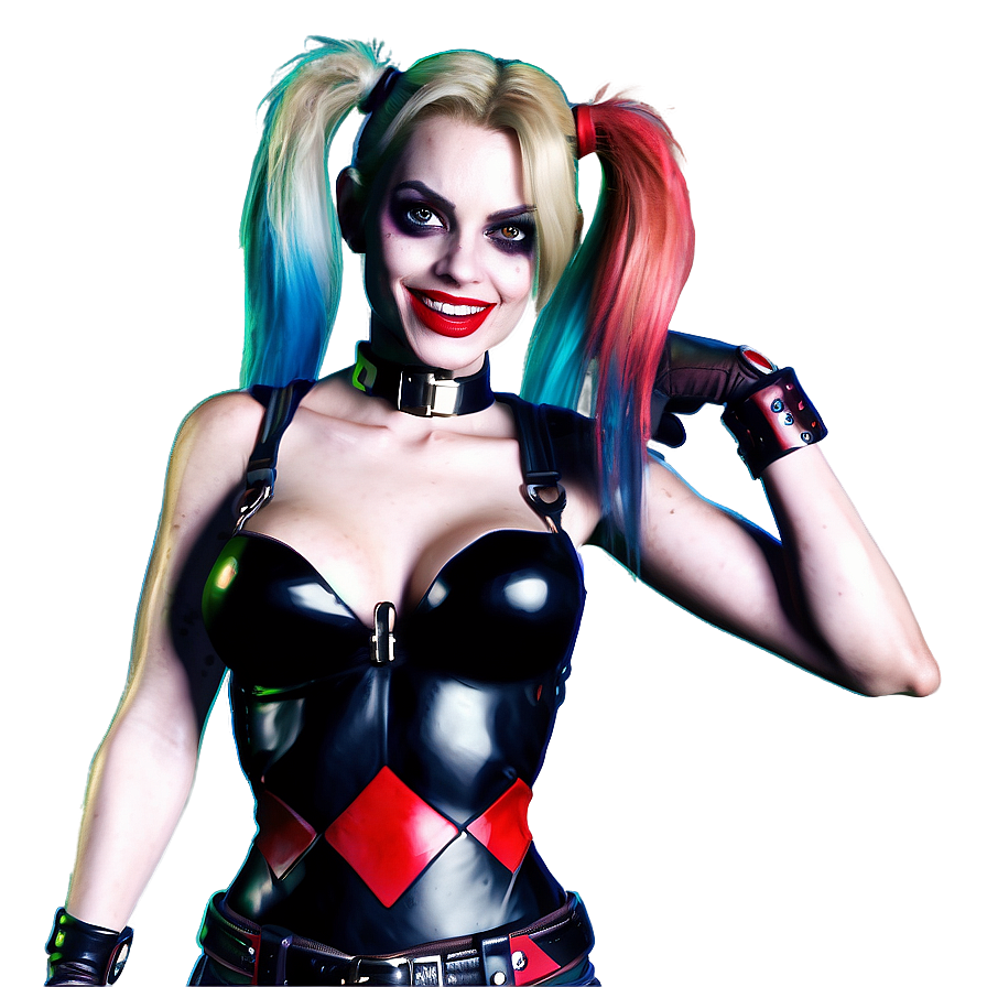 Harley Quinn Arkham Asylum Videogame Png Sie PNG