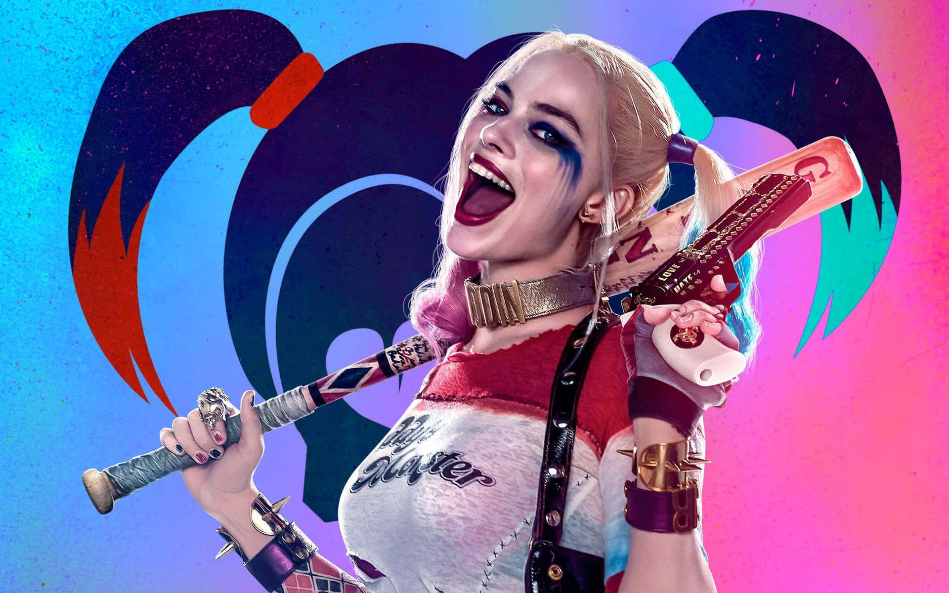 Harley Quinn Margot Robbie Background