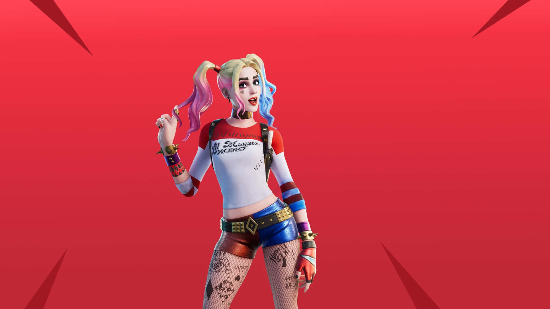Harley Quinn Fan Artwork Background