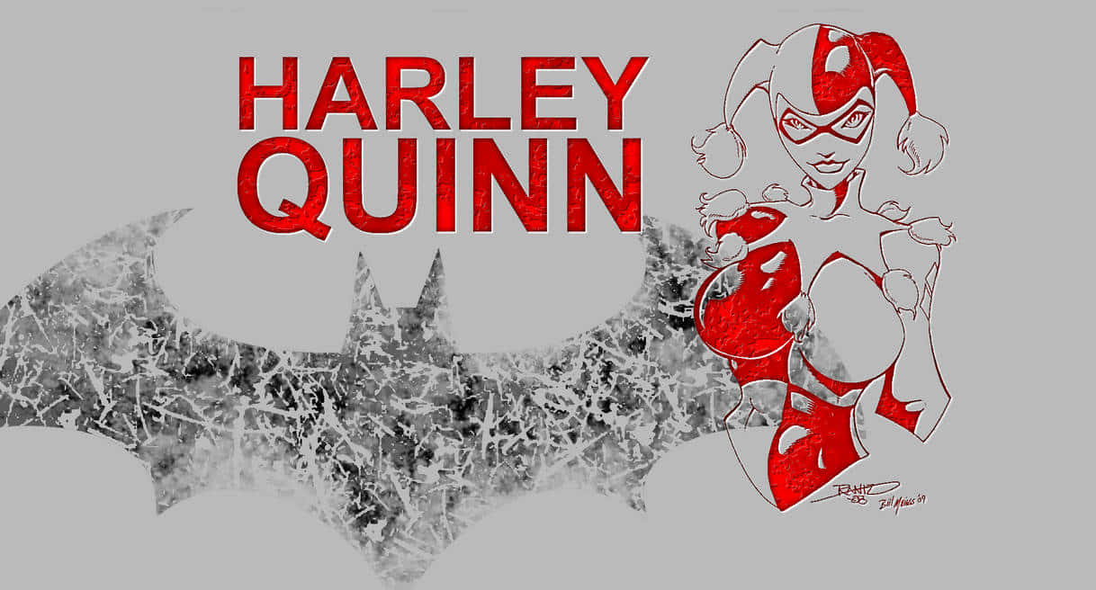 Art Silhouette De Harley Quinn Batman Fond d'écran