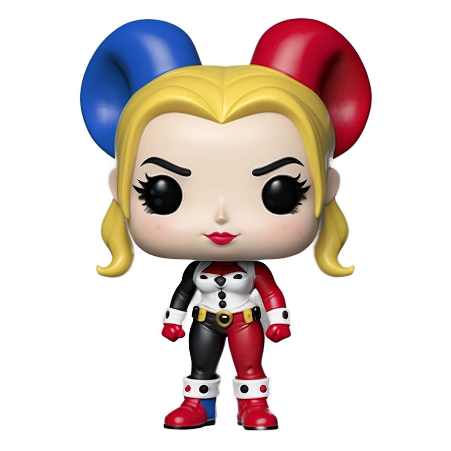 Harley Quinn Funko Pop Style Png Iuu22 PNG