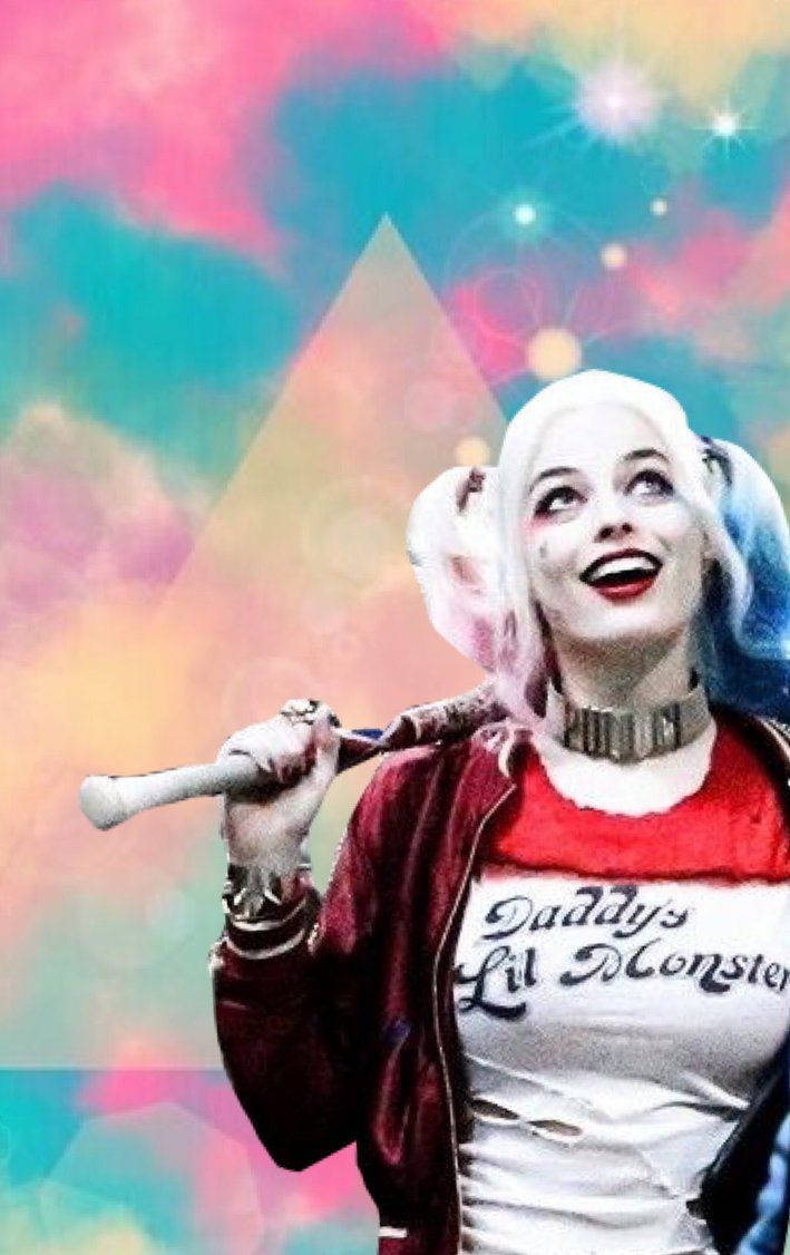 Harley Quinn Happy Face Wallpaper