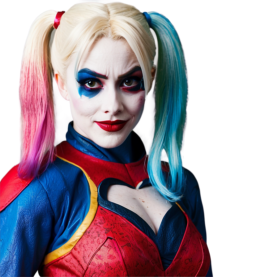 Harley Quinn In Action Pose Png Jaj8 PNG